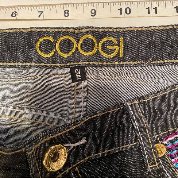 - COOGI jeans 11/12 Embroidery pockets Australian brand - Picture 8 of 10
